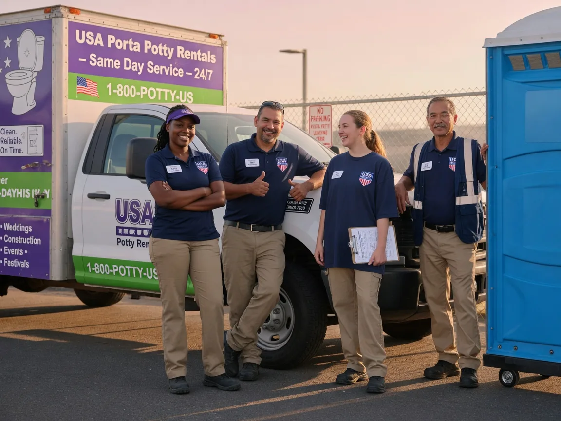 Porta Potty Rental company in Sykesville, PA